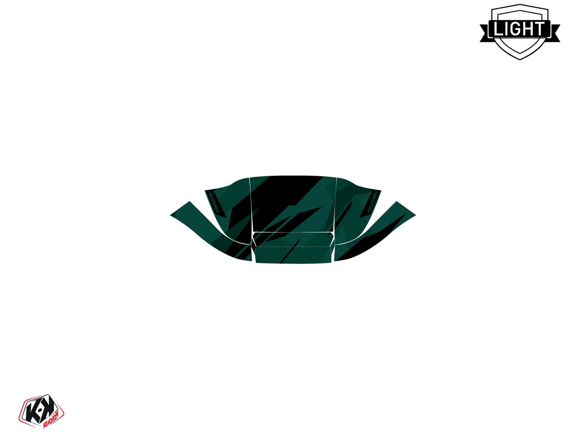 kit graphique golf cart club car precedent icecamo vert | Club Car | Kutvek - View 4