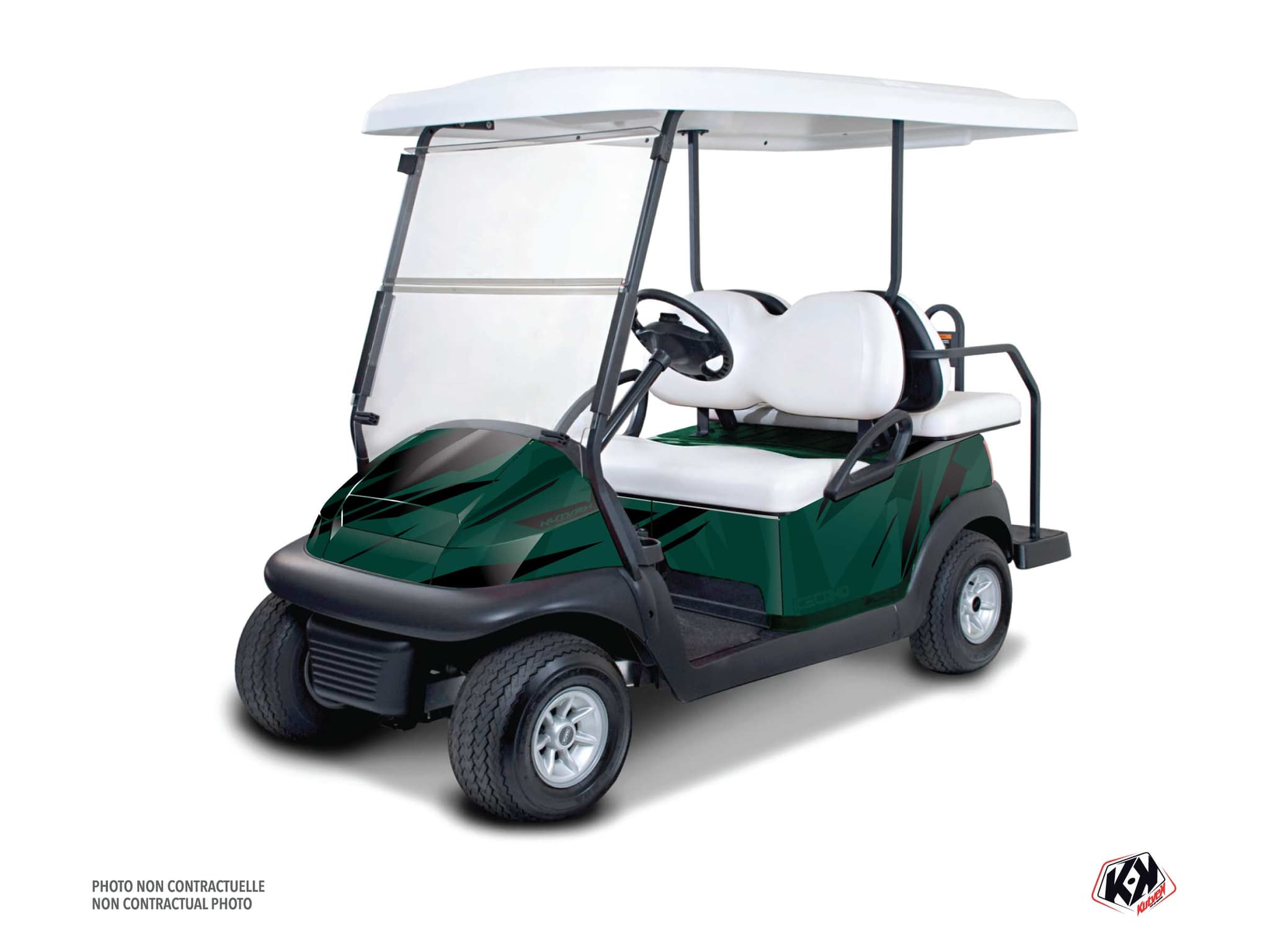 kit graphique golf cart yamaha umx ac icecamo vert