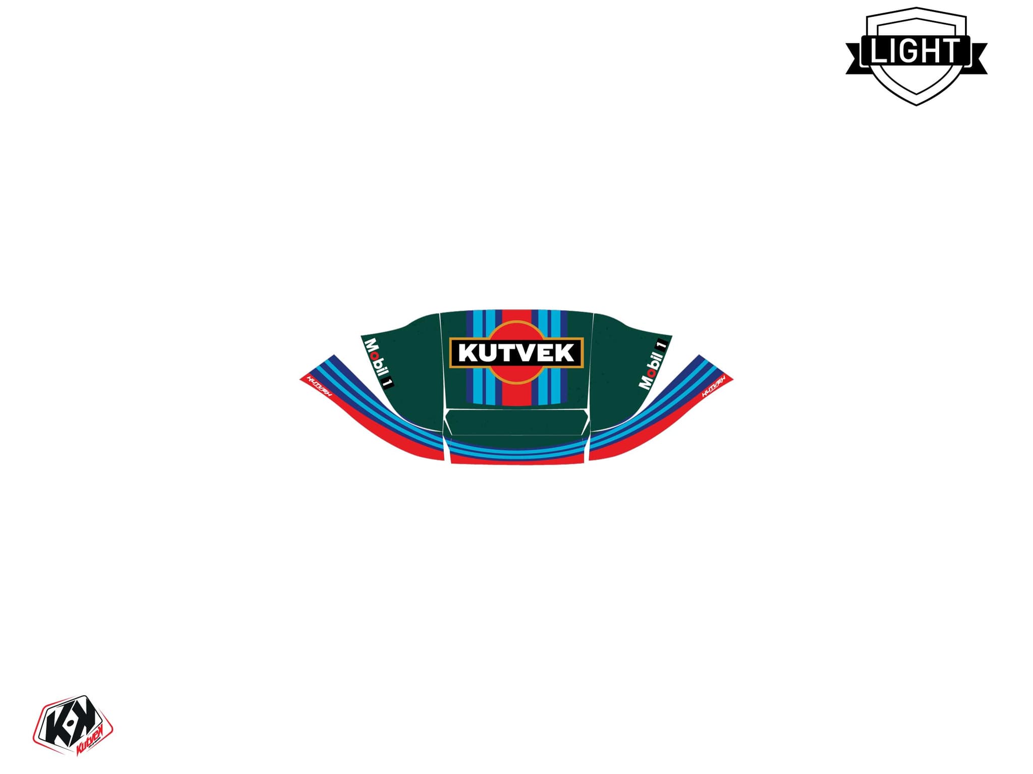 kit graphique golf cart yamaha umx ac martini vert | Yamaha | Kutvek - View 4