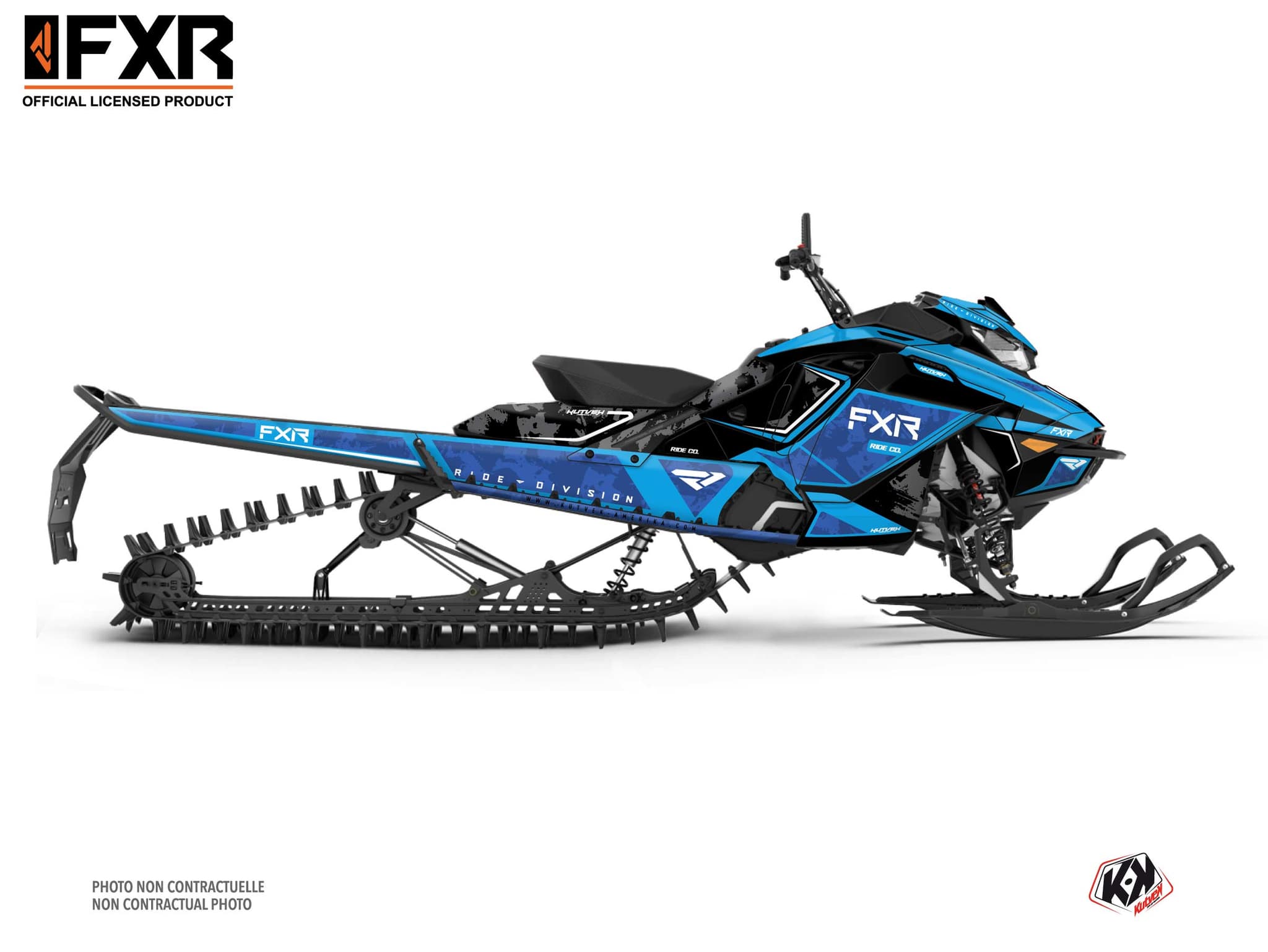 Kit Graphique motoneige skidoo backcountry sport likens bleu   