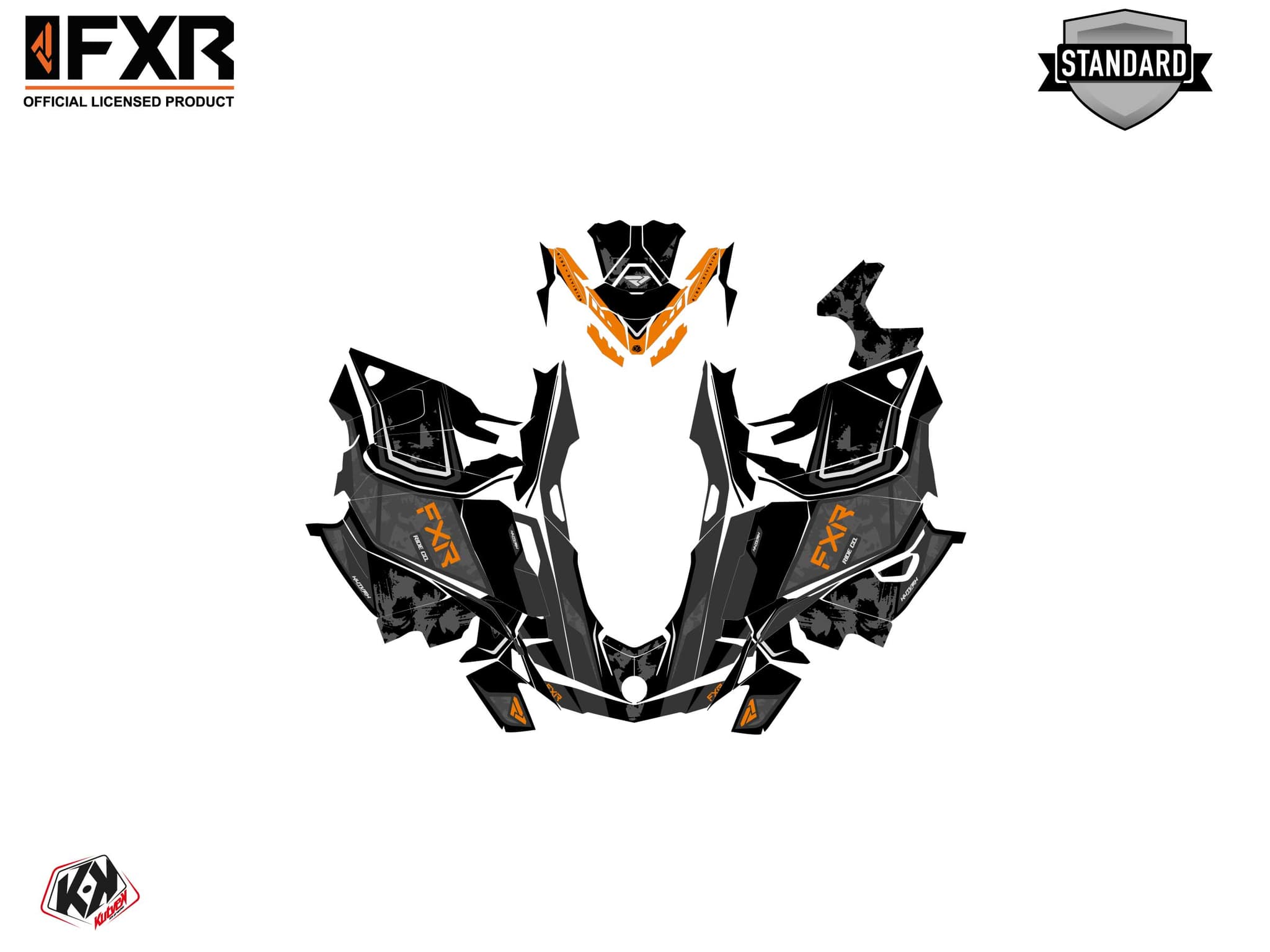 Kit graphique Motoneige SKIDOO BACKCOUNTRY SPORT LIKENS Noir | Skidoo | Kutvek - View 2