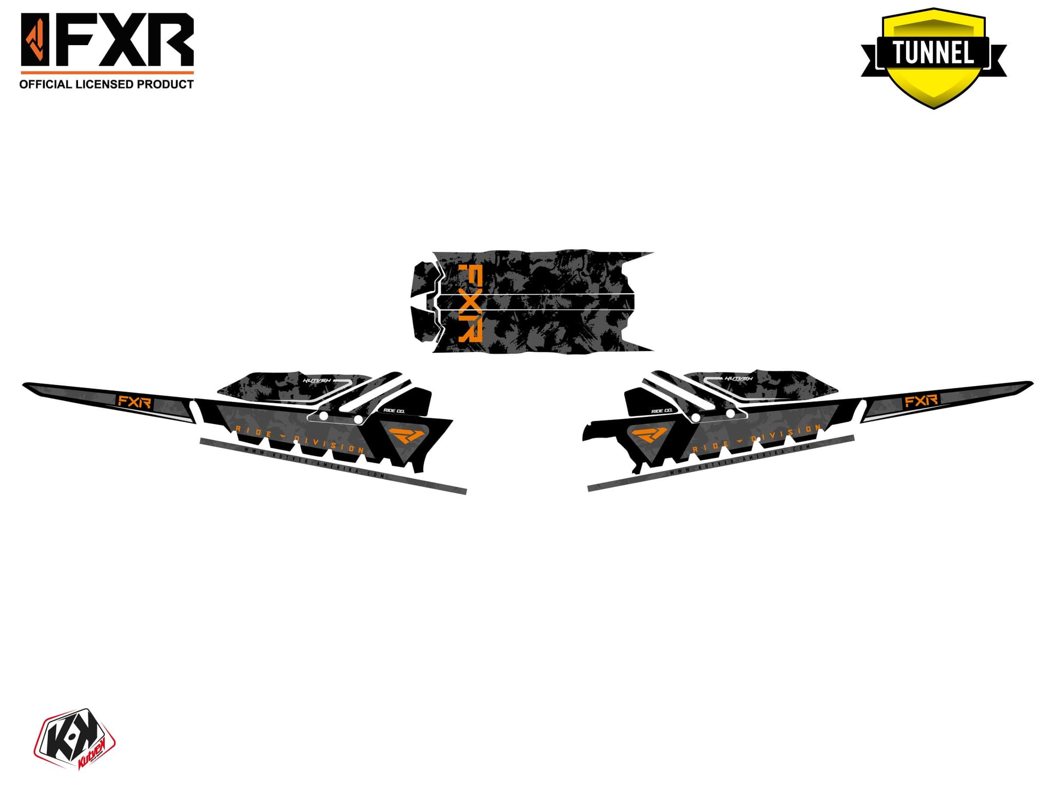 Kit graphique Motoneige SKIDOO BACKCOUNTRY SPORT LIKENS Noir | Skidoo | Kutvek - View 5
