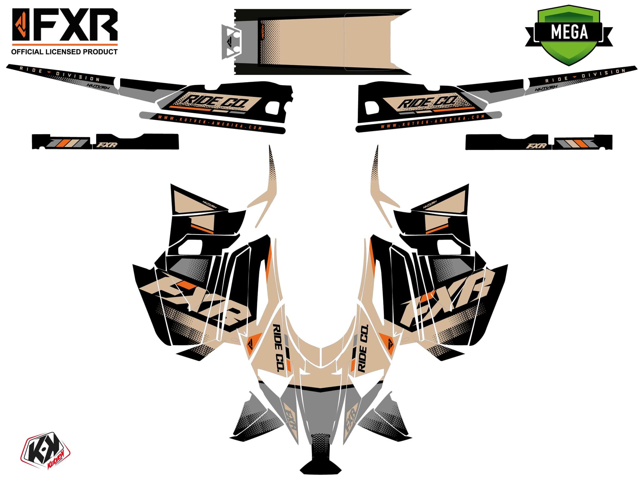Kit de decoración Motonieve YAMAHA MOUNTAIN MAX LE SKAL Arena | Yamaha | Kutvek - View 4