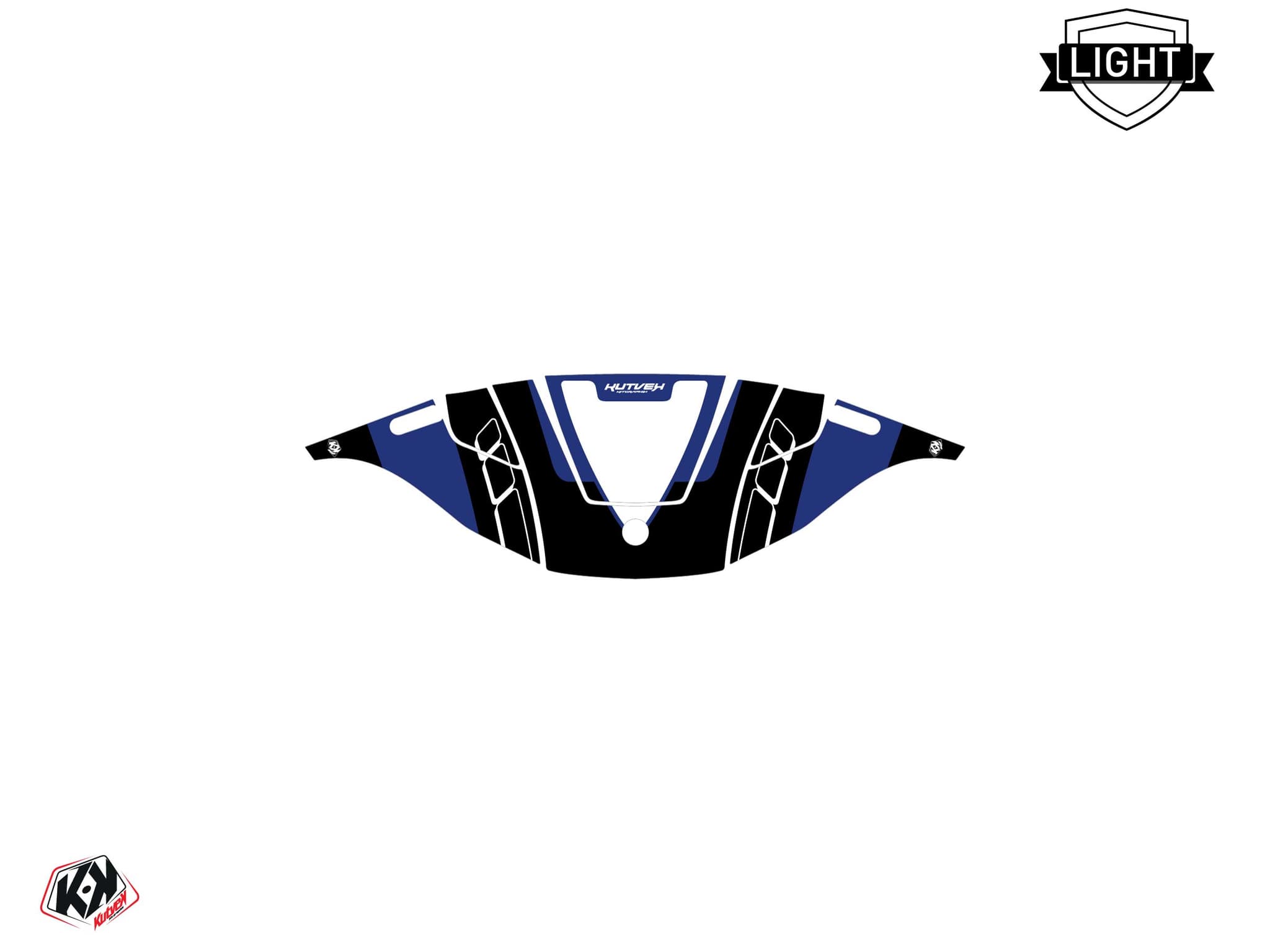 Kit graphique Hybride Vintage Yamaha G 29 Bleu | Yamaha | Kutvek - View 2