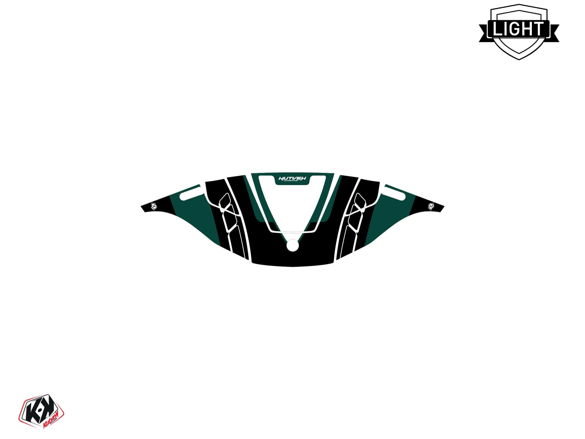 Kit graphique Hybride Vintage Yamaha G 29 Vert | Yamaha | Kutvek - View 2