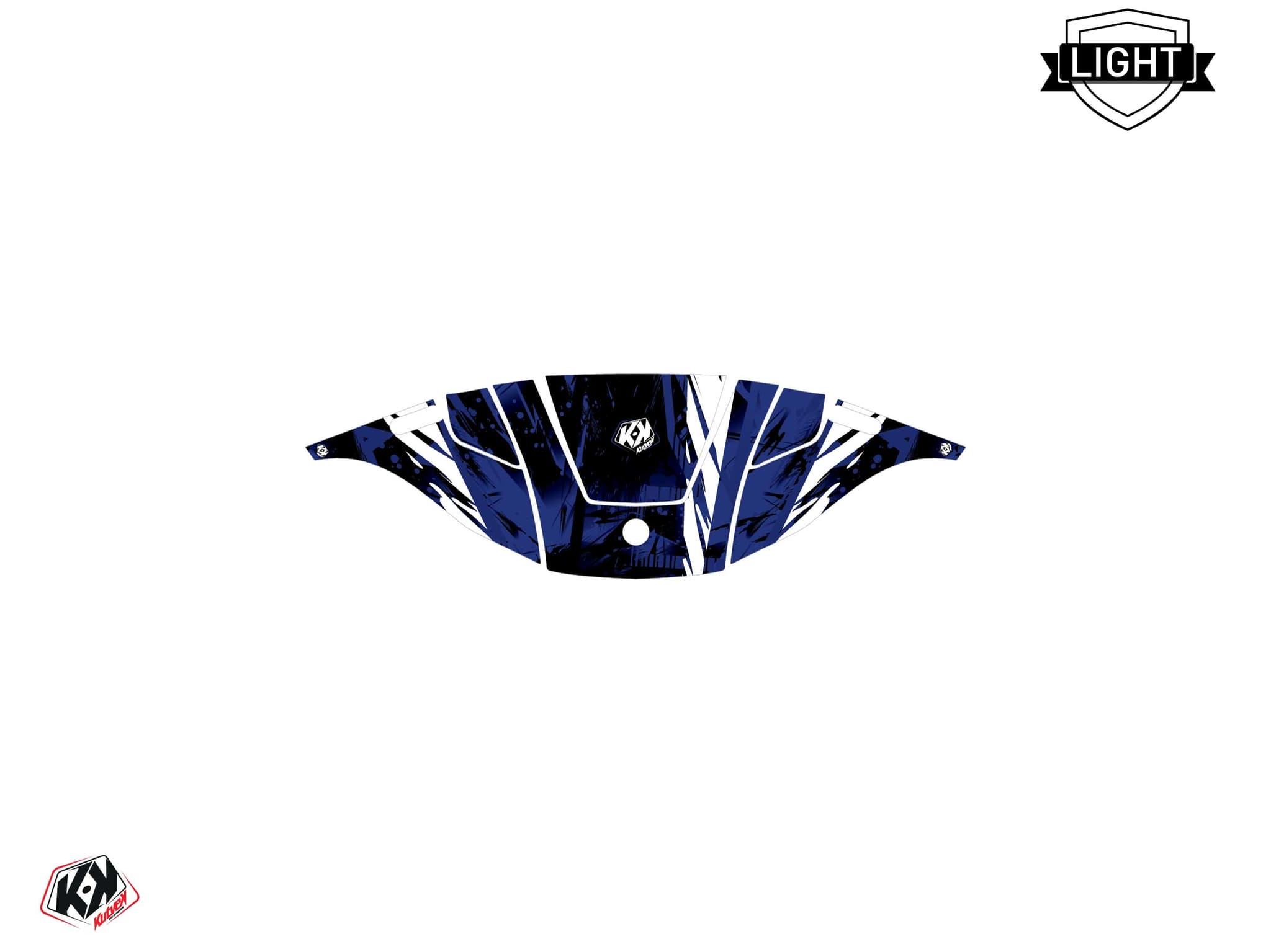 kit graphique  wild bleu golf cart yamaha g 29 | Yamaha | Kutvek - View 2