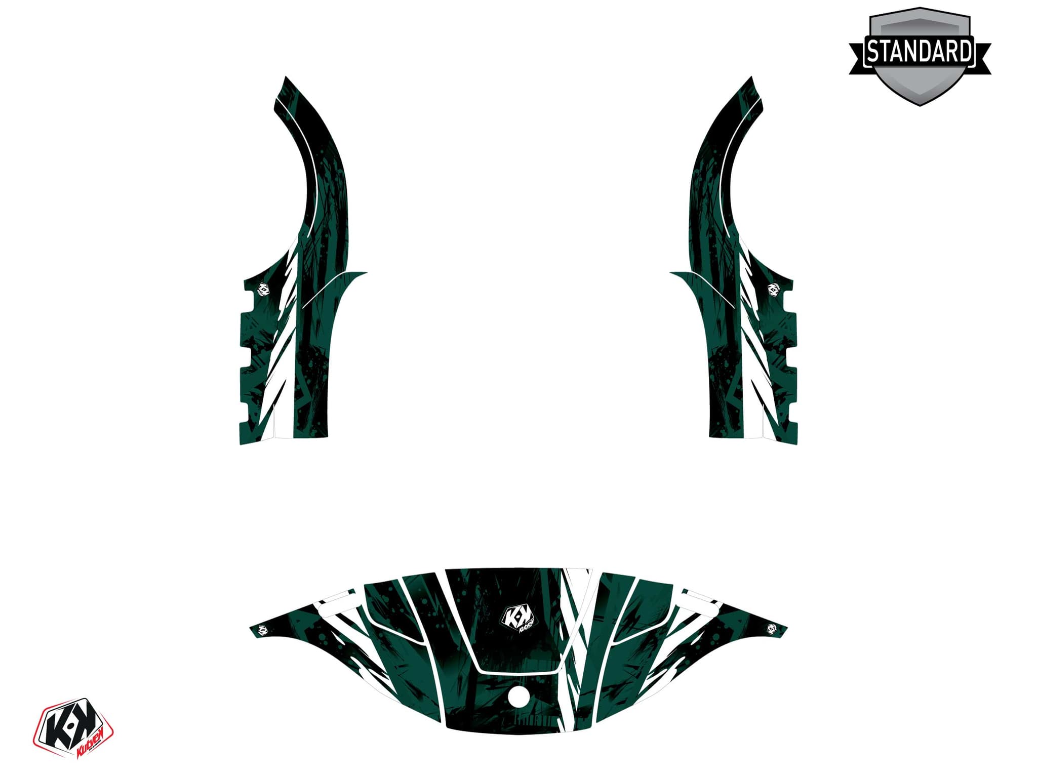 kit decorativo  wild verde veicoli da golf yamaha g 29 | Yamaha | Kutvek - View 3