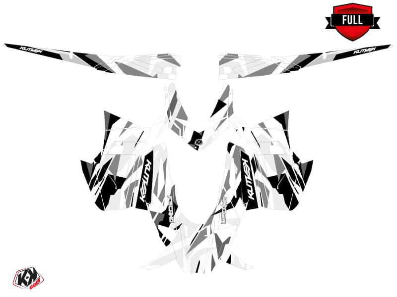 kit de decoración motoneige arctic cat m alpha one icecamo blanco | Arctic Cat | Kutvek - View 3