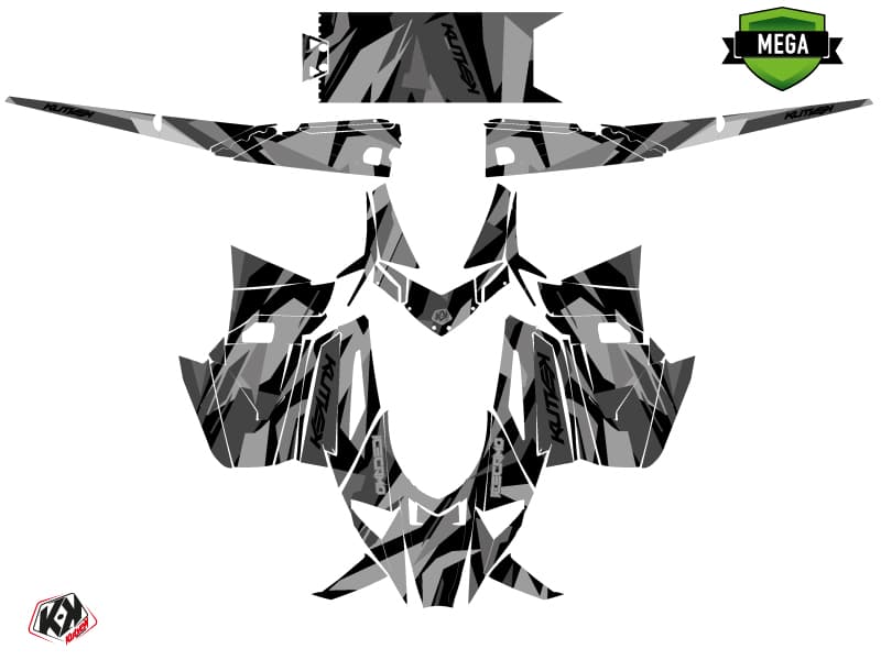 kit de decoración motoneige arctic cat m alpha one icecamo negro | Arctic Cat | Kutvek - View 4