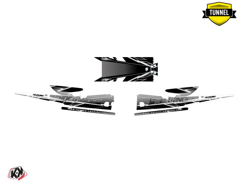 Snowmobile YAMAHA SIDEWINDER SRX MISSION Grey graphic kit | Yamaha | Kutvek - View 5