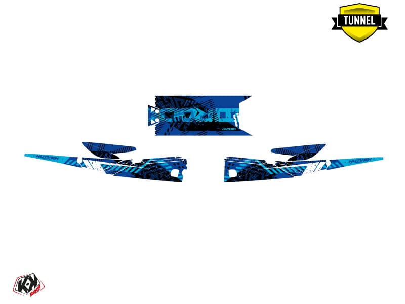Snowmobile YAMAHA SIDEWINDER SRX REDROCK Blue graphic kit | Yamaha | Kutvek - View 5