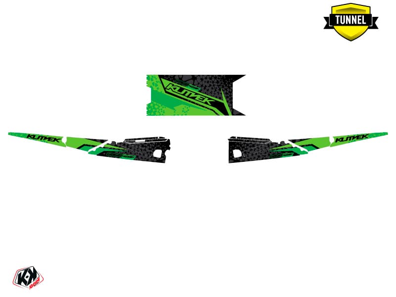 kit de decoración motoneige arctic cat m alpha one gage verde | Arctic Cat | Kutvek - View 5