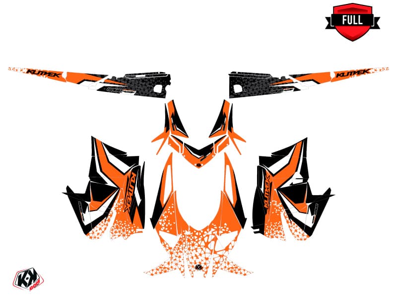 kit de decoración motoneige arctic cat m alpha one gage naranja | Arctic Cat | Kutvek - View 5