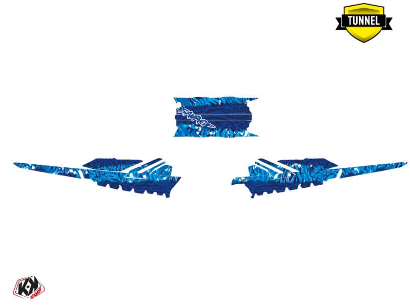 snowmobile skidoo backcountry sport savage blue  graphic kit | Skidoo | Kutvek - View 5