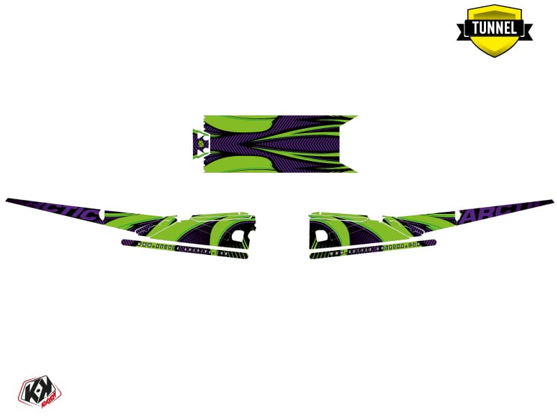 Arctic Cat M Alpha One Arctic Purple Snowmobile Graphic Kit | Arctic Cat | Kutvek - View 5