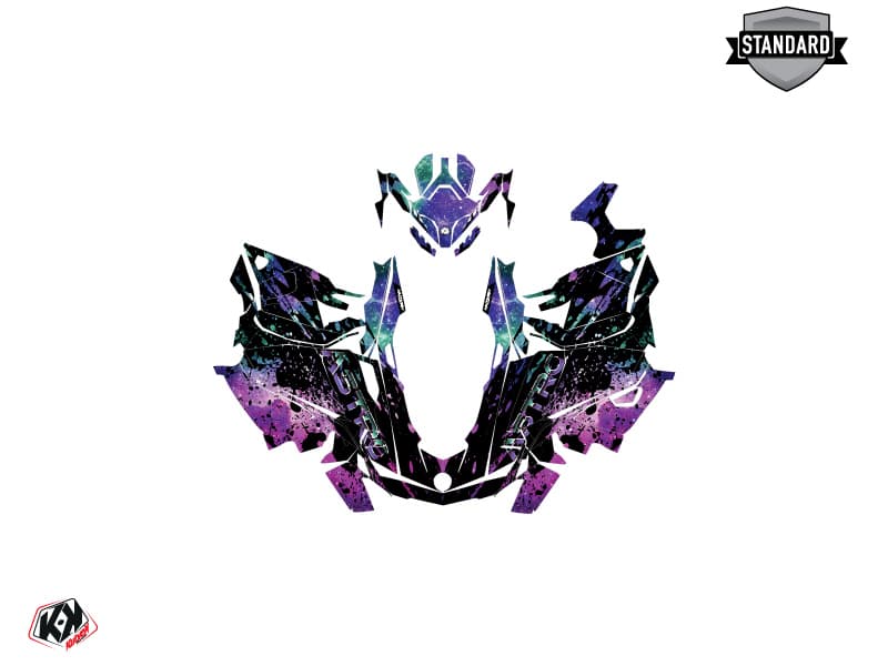 Kit graphique Motoneige SKIDOO GRAND TOURING LIMITED 600R E-TEC ASTRO Mauve | Skidoo | Kutvek - View 2