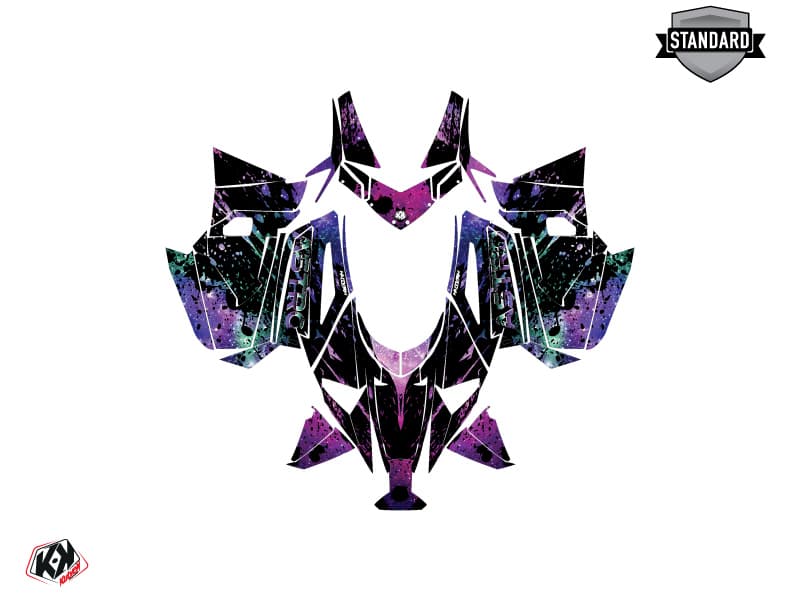 Kit graphique Motoneige ARCTIC CAT NORSEMAN X 8000 ASTRO Mauve | Arctic Cat | Kutvek - View 2