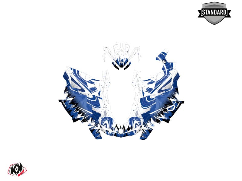 Kit graphique Motoneige SKIDOO GRAND TOURING LIMITED 600R E-TEC BOREAL Bleu | Skidoo | Kutvek - View 2