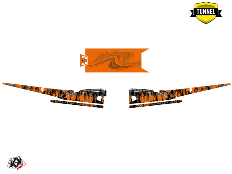 Arctic Cat M Alpha One Boreal Orange Snowmobile Graphic Kit | Arctic Cat | Kutvek - View 5
