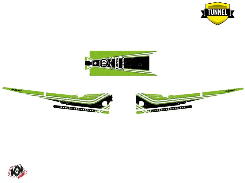 kit de decoración motoneige arctic cat m alpha one sledder verde | Arctic Cat | Kutvek - View 5
