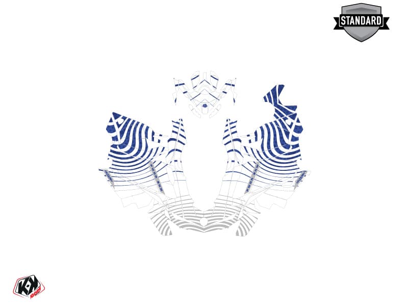 Kit graphique Motoneige SKIDOO GRAND TOURING LIMITED 600R E-TEC SNW Bleu | Skidoo | Kutvek - View 2