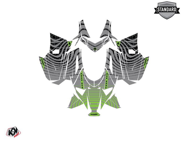 Kit graphique Motoneige ARCTIC CAT NORSEMAN X 8000 SNW Gris | Arctic Cat | Kutvek - View 2