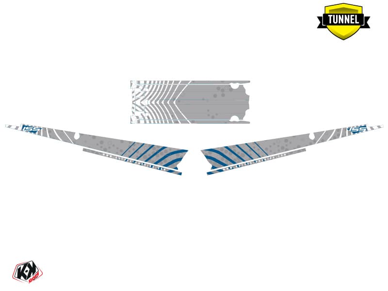 Snowmobile POLARIS RMK PRO AXYS SNW Mauve graphic kit | Polaris | Kutvek - View 5
