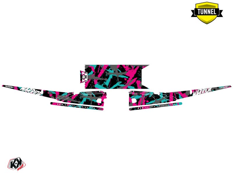kit de decoración motoneige arctic cat m alpha one warrior rosa | Arctic Cat | Kutvek - View 5