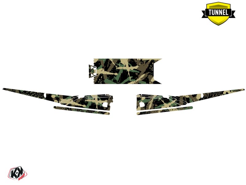 kit de decoración motoneige arctic cat m alpha one warrior kaki | Arctic Cat | Kutvek - View 5