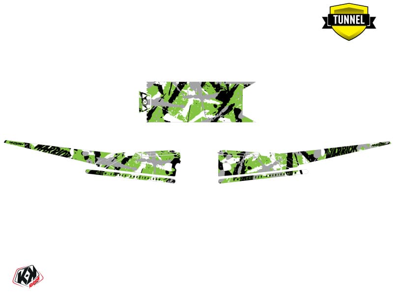 kit de decoración motoneige arctic cat m alpha one warrior verde | Arctic Cat | Kutvek - View 5