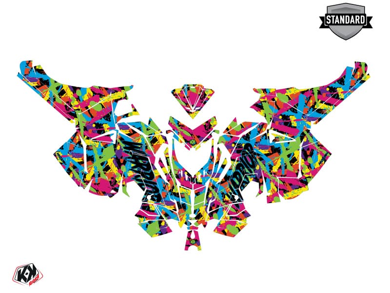 Kit decorativo Mota de neve POLARIS SWITCHBACK PRO S WARRIOR Cores | Polaris | Kutvek - View 2