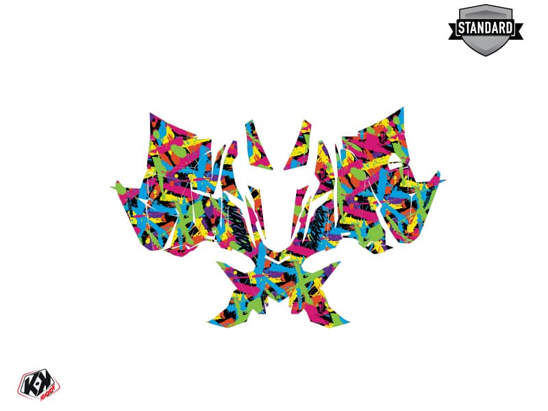 Kit graphique Motoneige YAMAHA APEX WARRIOR Colors | Yamaha | Kutvek - View 2
