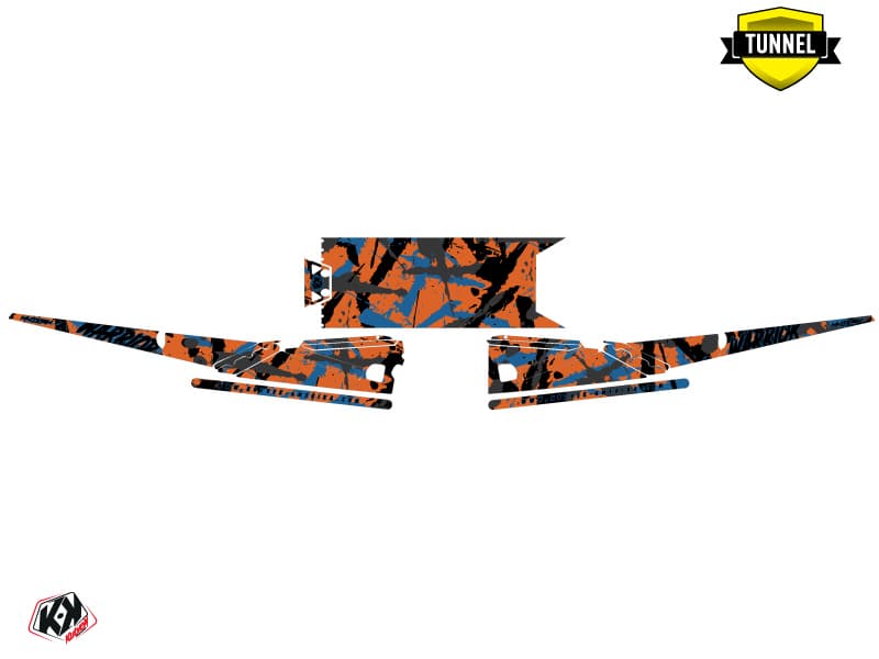 kit de decoración motoneige arctic cat m alpha one warrior naranja | Arctic Cat | Kutvek - View 5