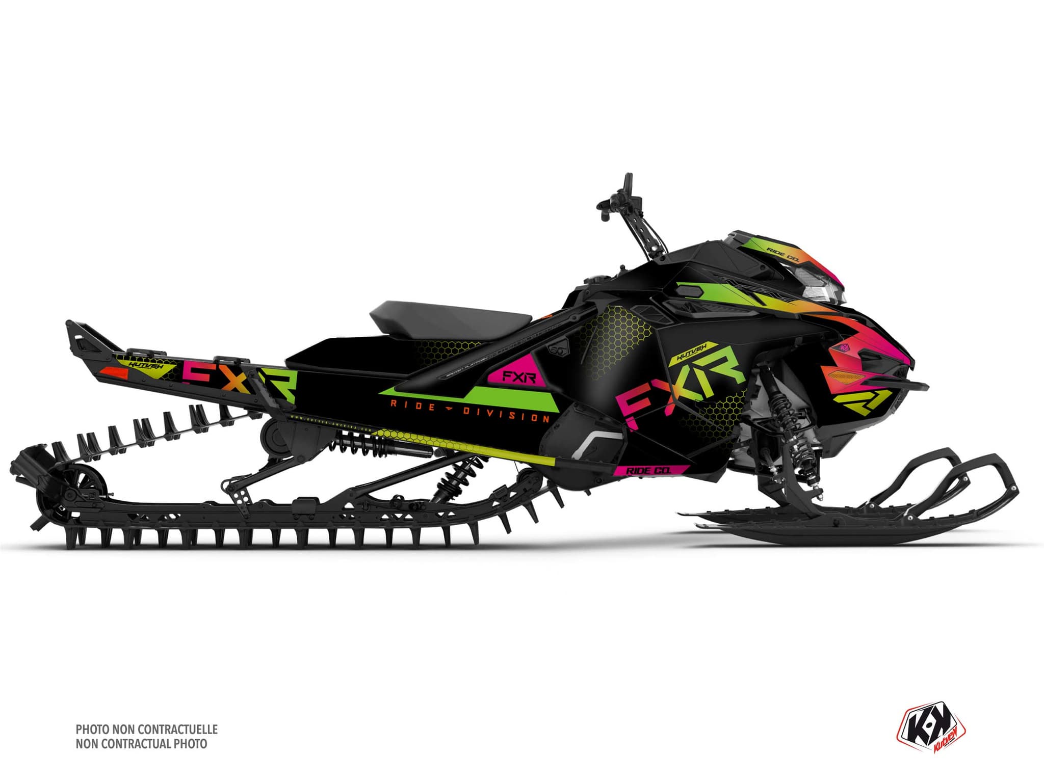 Kit decorativo Mota de neve LYNX SHREDDER DS FXR Cores