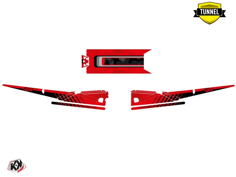 Graphic Kit Snowmobile Arctic Cat M Alpha One Race Red | Arctic Cat | Kutvek - View 5
