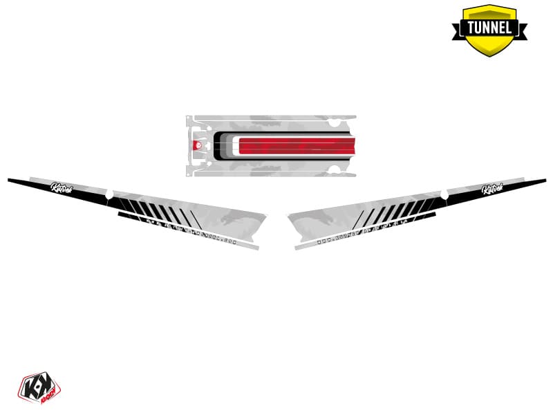 Snowmobile POLARIS RMK PRO AXYS RACE Red-Grey graphic kit | Polaris | Kutvek - View 5