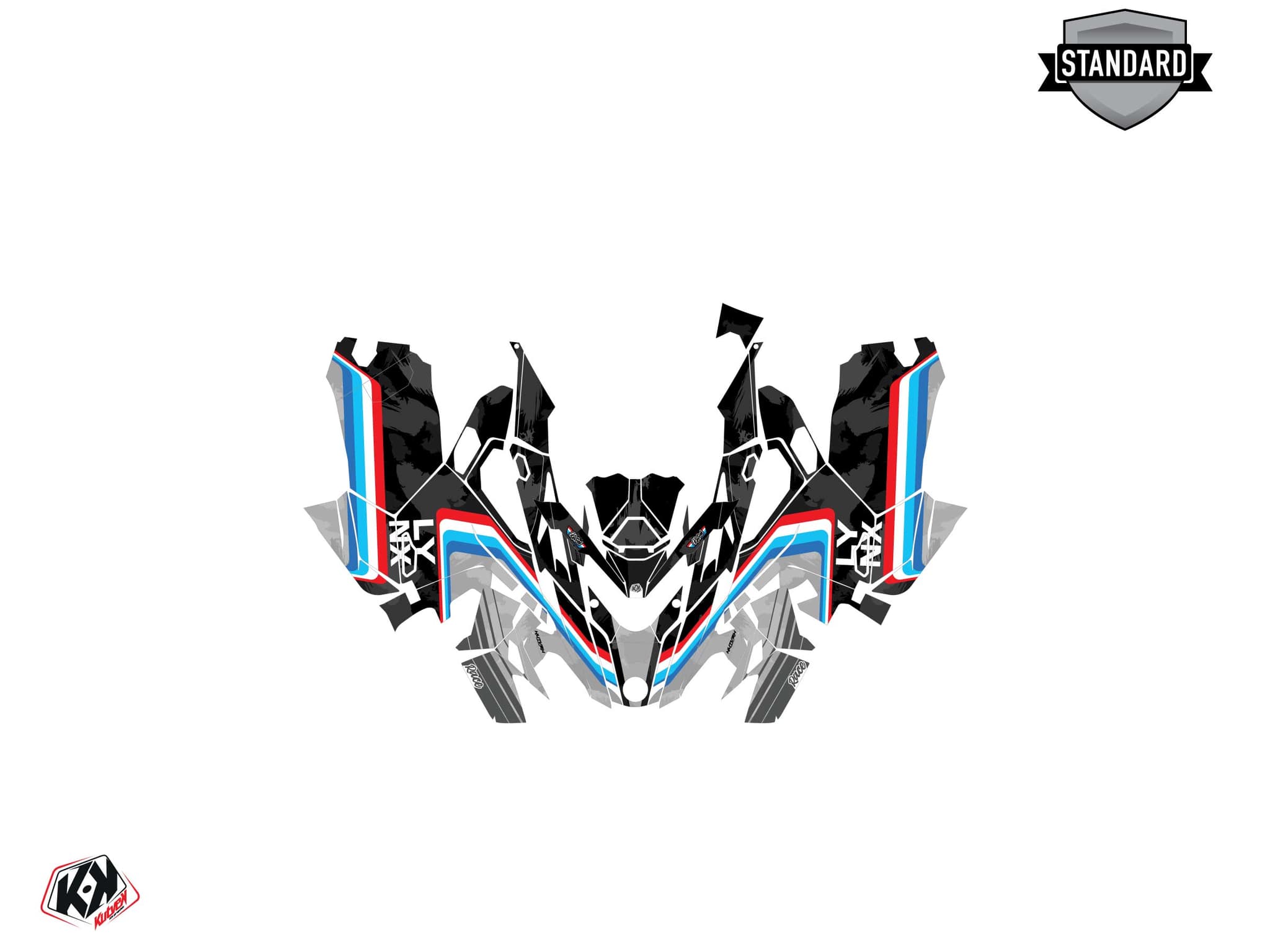 kit graphique motoneige lynx boondocker ds race noir | Lynx | Kutvek - View 2