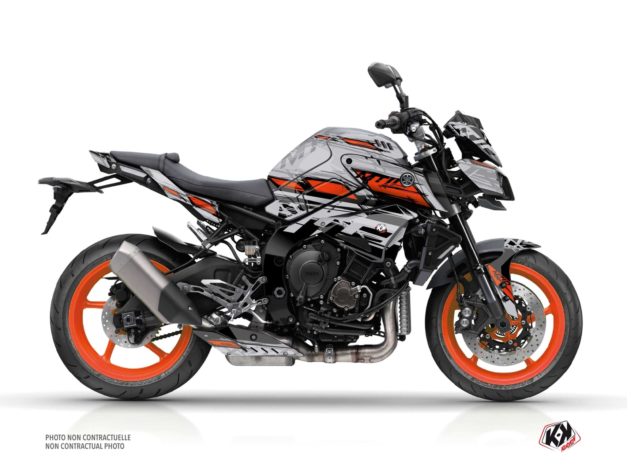 Kit graphique Moto Channel Yamaha MT 10 Gris