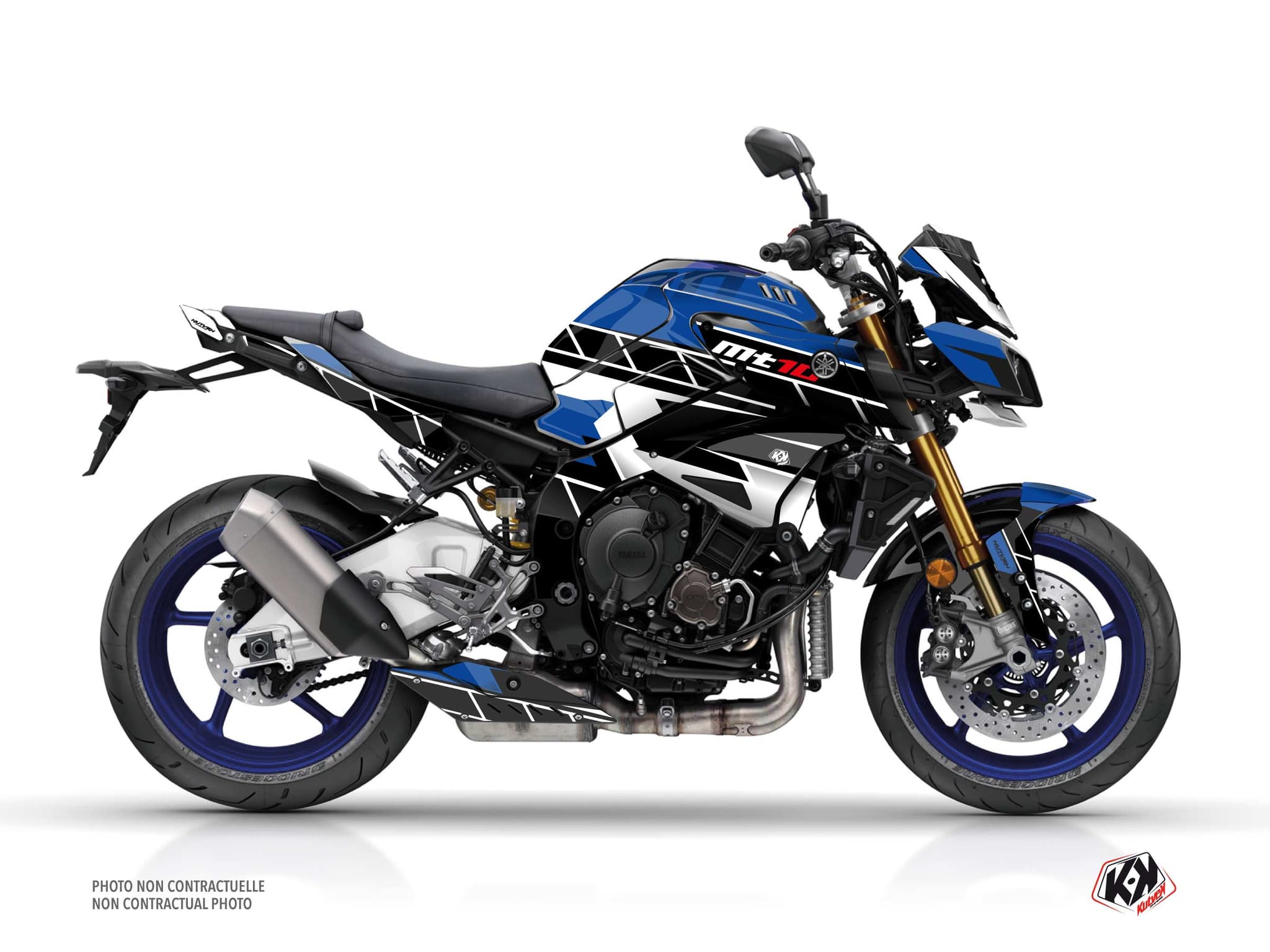 kit graphique moto yamaha mt 10 conquer bleu