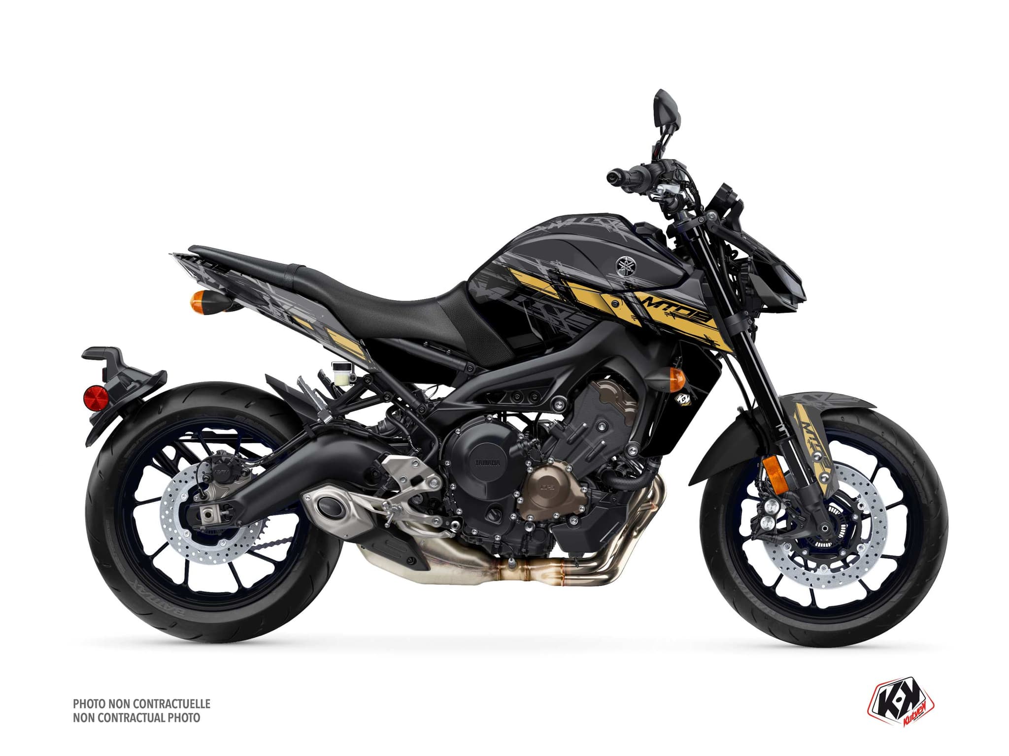 kit graphique moto yamaha mt 09 channel noir