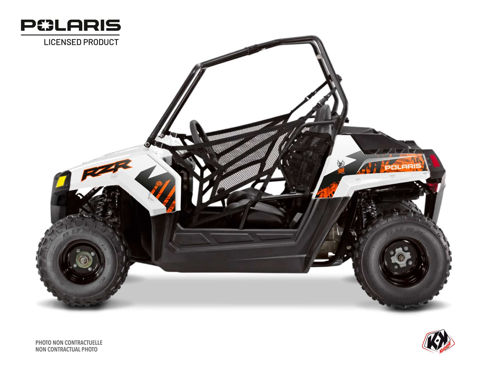 Kit graphique SSV Chaser Polaris RZR 170 Orange