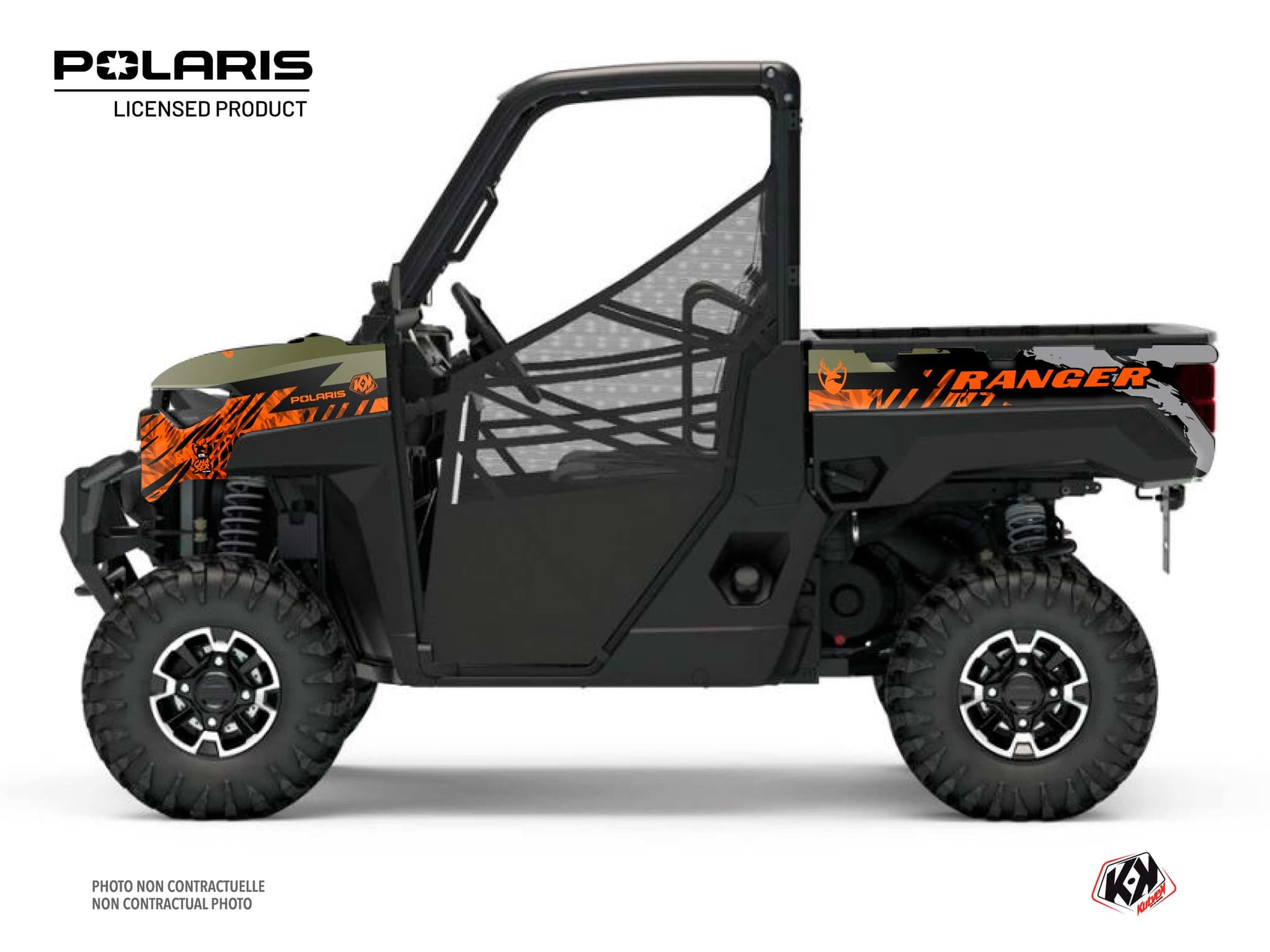 kit decorativo ssv chaser polaris ranger xp 1000 arancione | Polaris | Kutvek