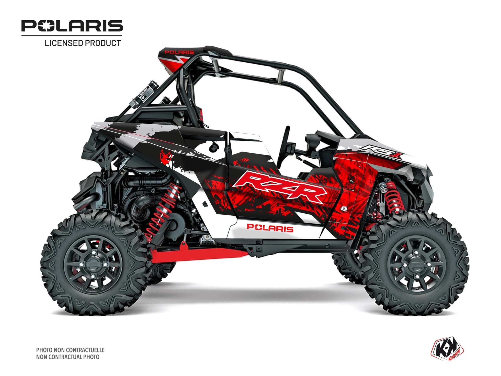 kit graphique ssv polaris chaser blanc