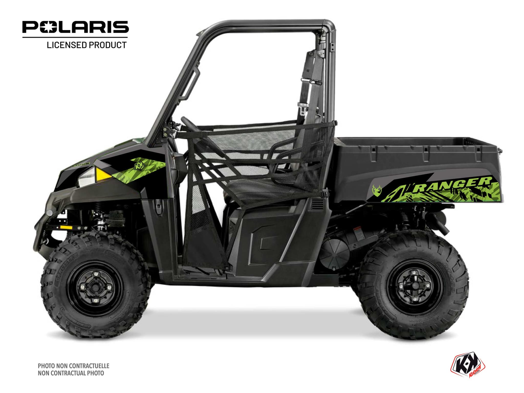 Kit graphique SSV Chaser Polaris Ranger EV Vert
