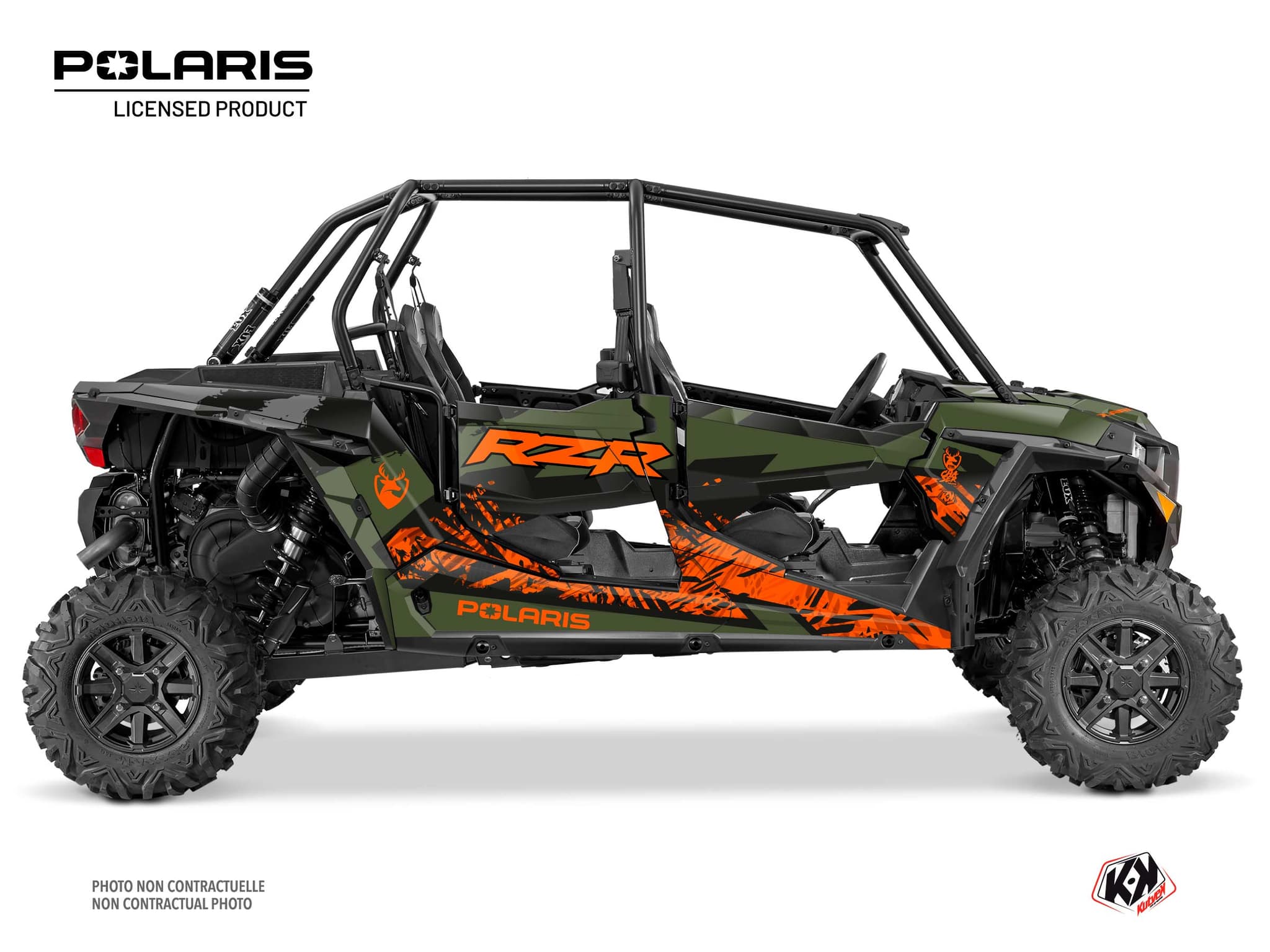 deko-set ssv chaser polaris rzr xp 1000 4 türen orange | Polaris | Kutvek