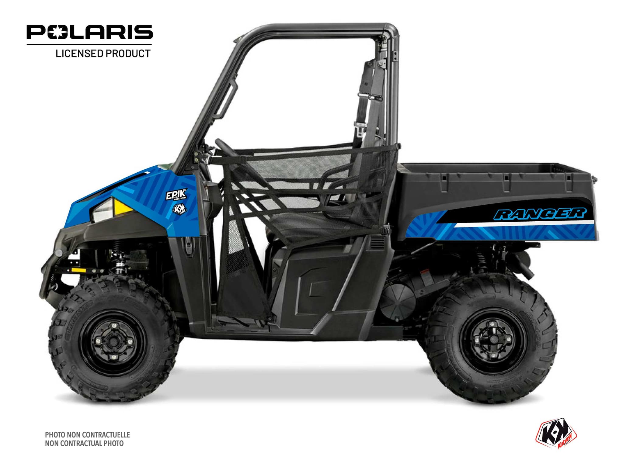 kit graphique ssv polaris ranger 570 epik bleu