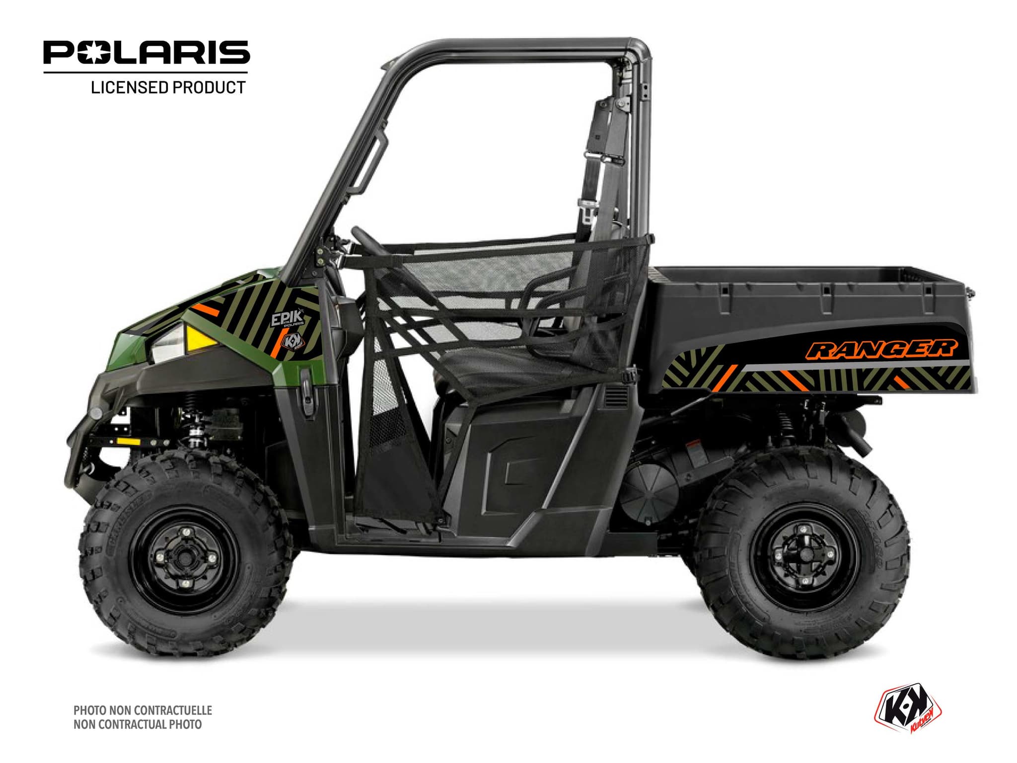 kit graphique ssv polaris ranger 570 epik vert