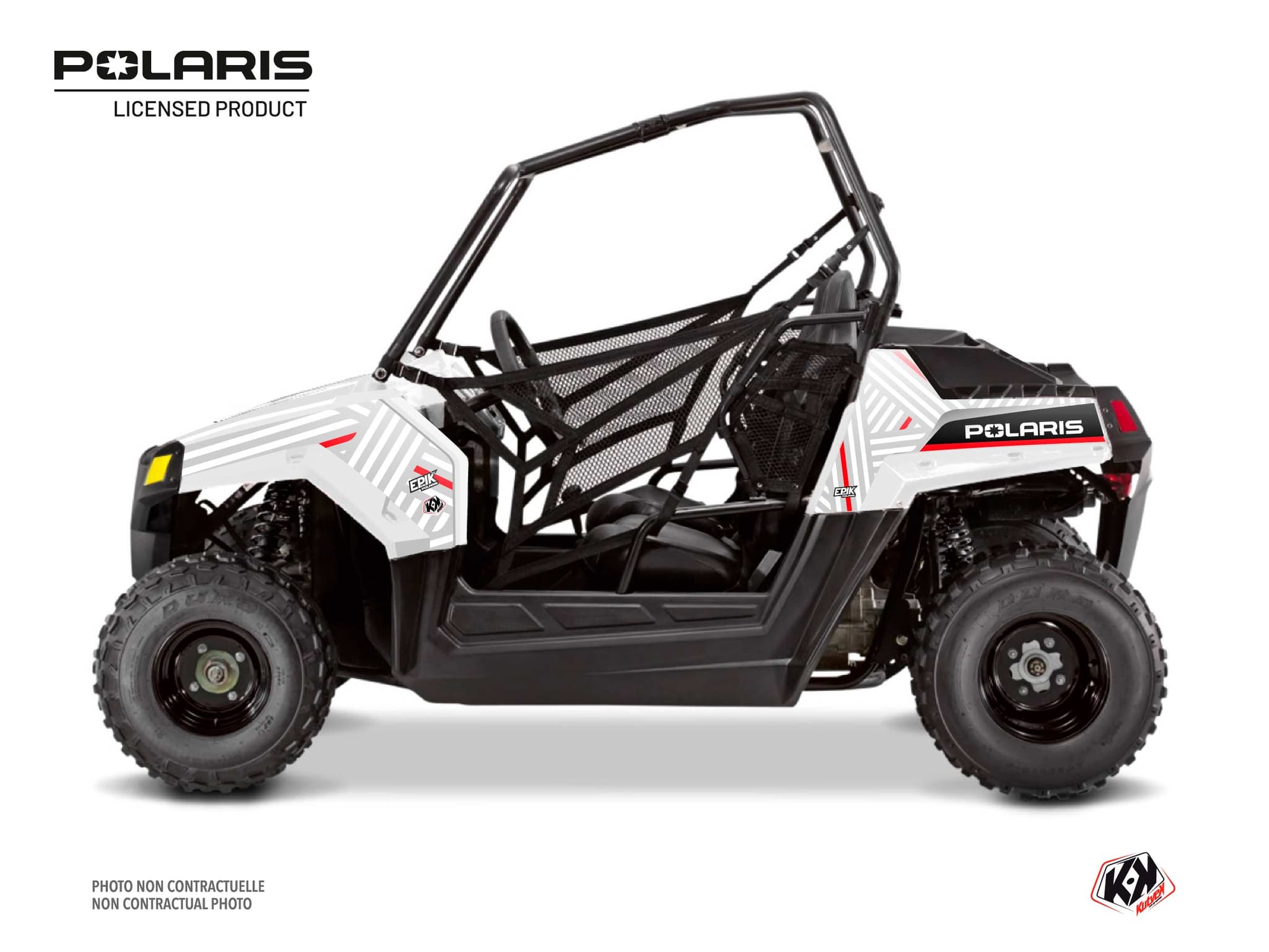 kit graphique ssv polaris rzr 170 epik blanc