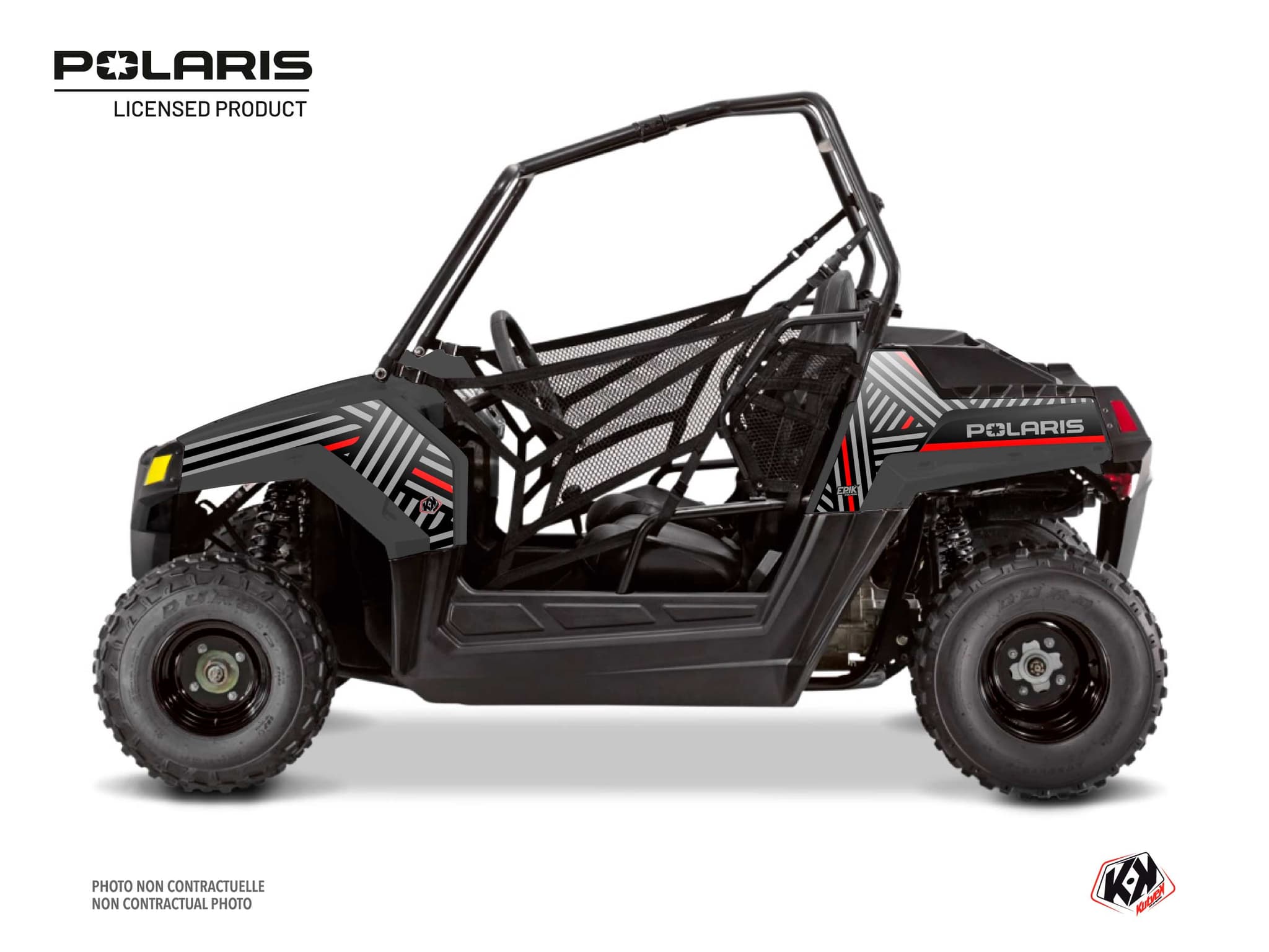 kit graphique ssv polaris rzr 170 epik noir