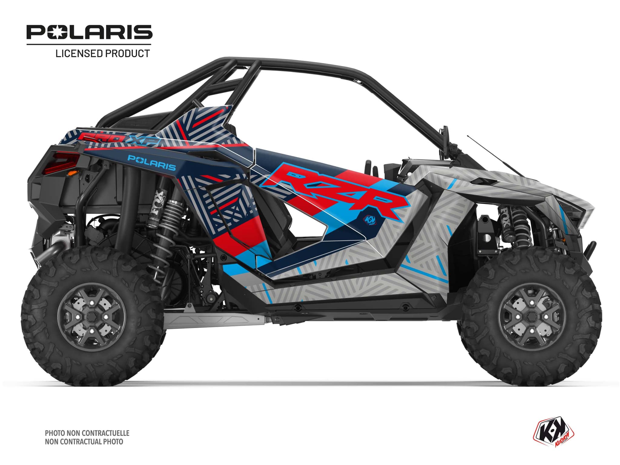 Kit graphique SSV Epik Polaris RZR PRO XP Rouge